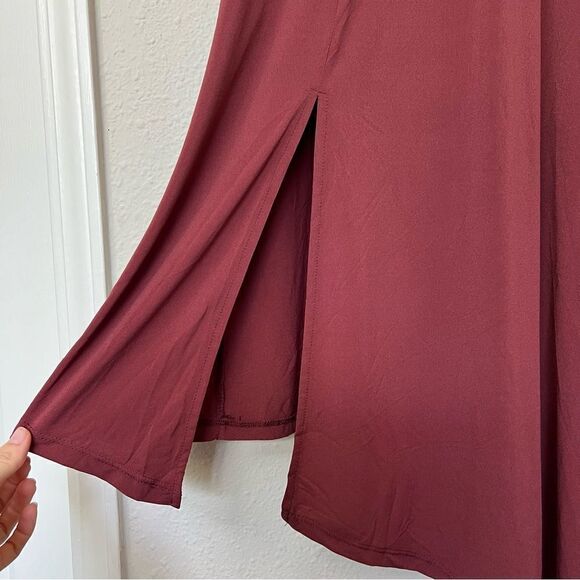 Eloquii Asymmetrical Long Sleeve Midi Dress NEW Plus Size 18 - Picture 8 of 9